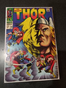 Mighty Thor #158 (1968) Fine/Very Fine F/VF (7.0) Marvel Comics