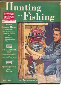 Hunting and Fishing 5/1950-National Sportsman-outboard  motors-info-pix-ads-FR/G