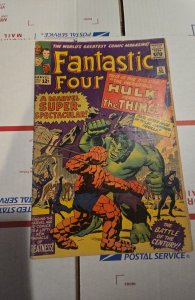 Fantastic Four #25 (1964)Incredible Hulk vs The thing. see dcription