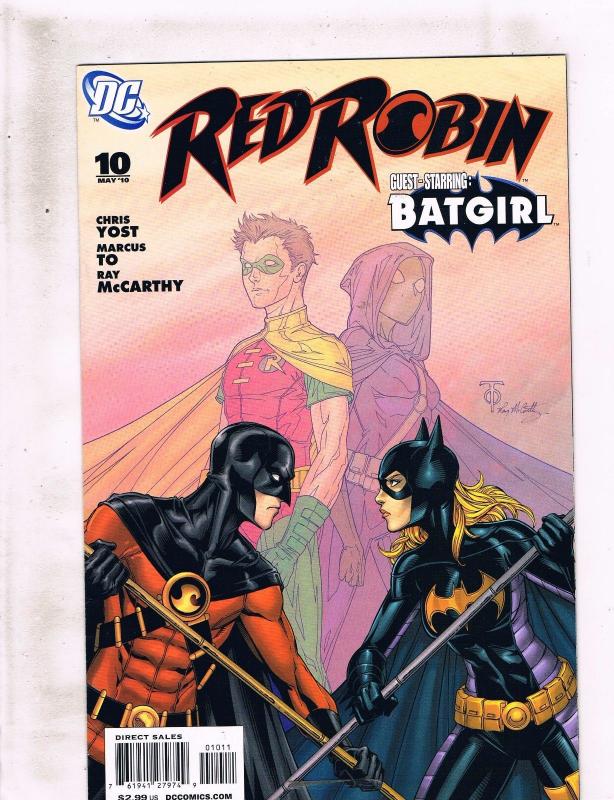 4 Batman DC Comic Books Catwoman # 2 4 + Red Robin #10 + Direct Currents 89 J216