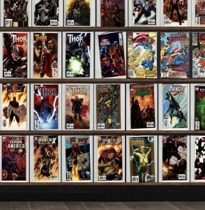 Huge Lot 140+ Comics with Captain America, Thor, The Ultimates 2 & More!