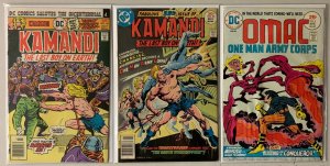 Jack Kirby 4th World lot DC 19 different books average 5.0 VG/FN (1972-'78)