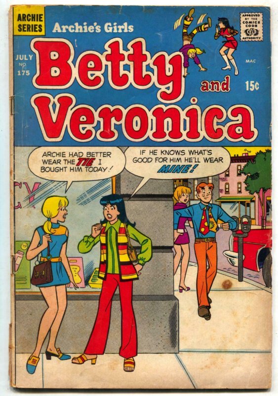 Archie's Girls Betty and Veronica #175 1970- Bronze Age Gags VG