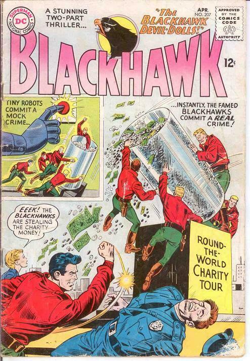 BLACKHAWK 207 GOOD   April 1965 COMICS BOOK