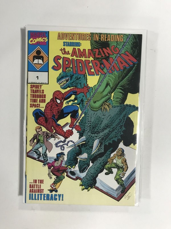 Adventures in Reading Starring the Amazing Spider-Man (1990) VF3B122 VERY FIN...