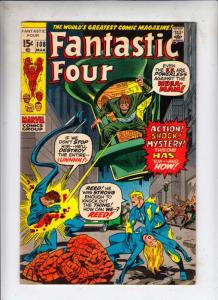 Fantastic Four #108 (Mar-71) VF High-Grade Fantastic Four, Mr. Fantastic (Ree...