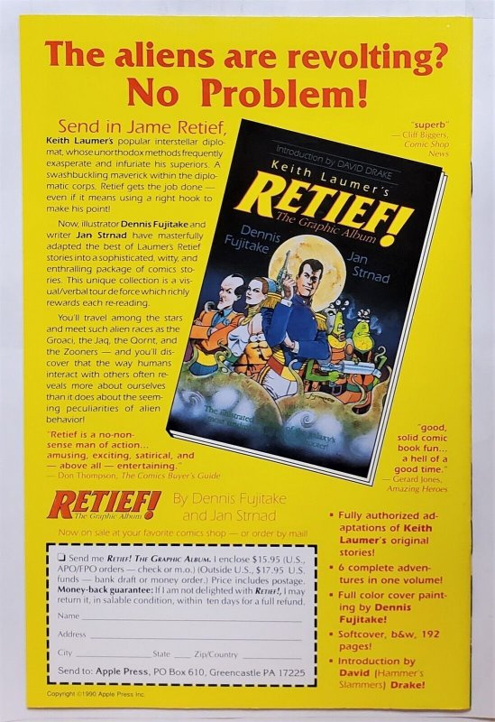 Vox #6 (July 1990, Apple) 9.0 VF/NM