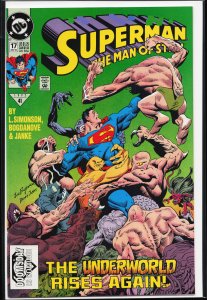 Superman: The Man of Steel #17 (1992) Superman [Key Issue]