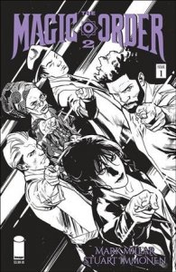 Magic Order 2 1-B Stuart Immonen Black & White Cover VF/NM