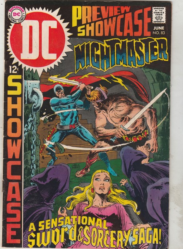 Showcase #83 Jun-69 VF/NM 1st Nightmaster Wrightson, Jones Kaluta Boca CERT Wow!