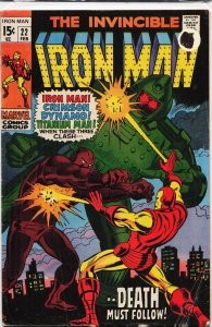 Iron Man #22 (1970) Iron Man