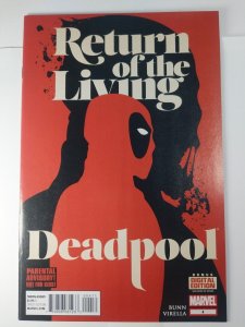 Deadpool Return of the Living #4 NM 1st Print Marvel Comics C102A 