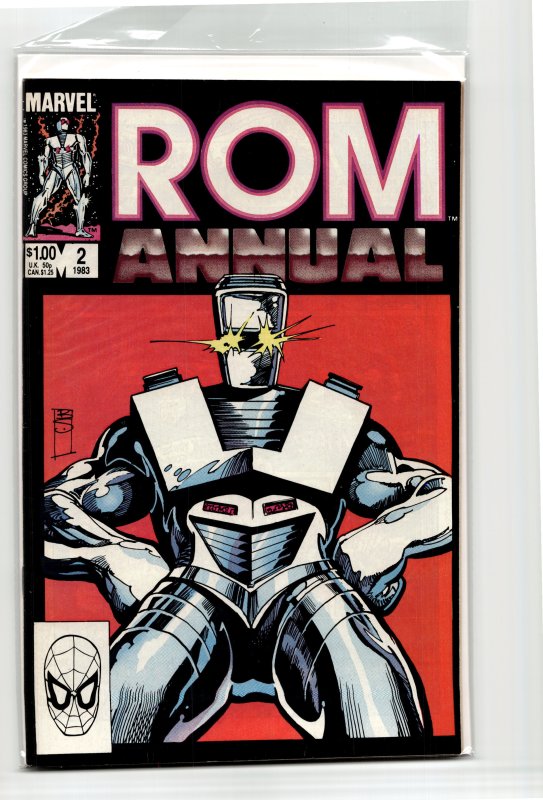 Rom Annual #2 (1983) Rom [Key Issue]