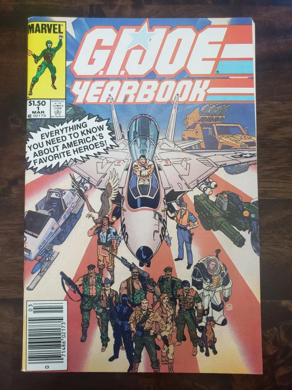 G.I. Joe Yearbook 1 Newsstand Edition