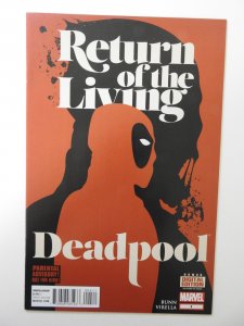 Return of the Living Deadpool #4 (2015) VF/NM Condition!