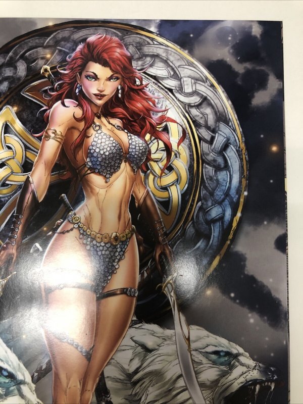 Invincible Red Sonja # 4 Variant (NM) Dynamite Entertainment • Jimmy Palmiotti