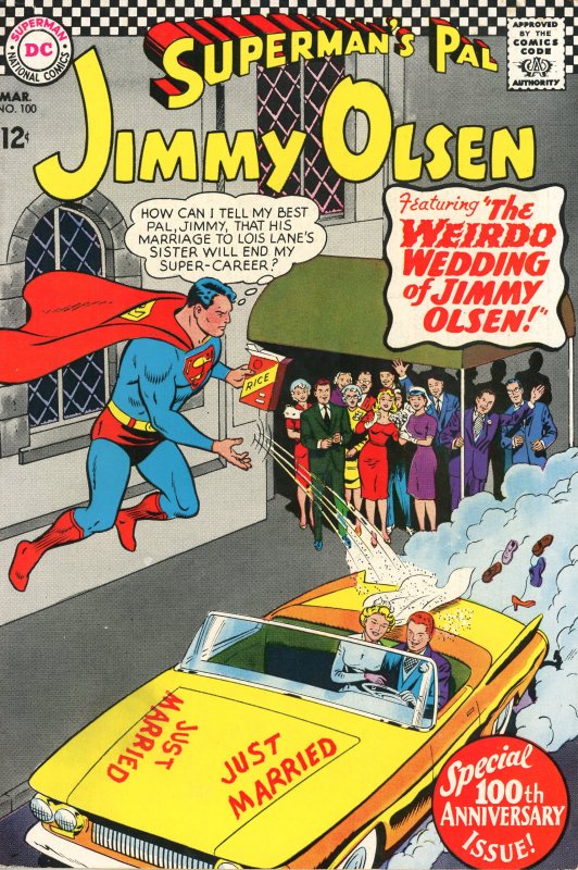 Superman's Pal Jimmy Olsen 100  F/VF  Nice Copy  1967