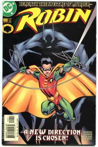 ROBIN #100, NM, Pete Woods, Chuck Dixon, 2002, more DC and Batman in store