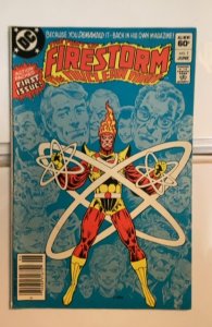 The Fury of Firestorm #1 Newsstand Edition (1982) Firestorm 