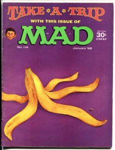 MAD Magazine #116 comic mag 1968-Jacob-Drucker-Martin-FN