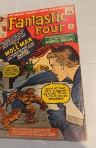 Fantastic Four #22 (1964) 2nd app of mole man see descritption