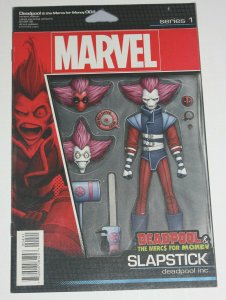 Deadpool Mercs for Money #4 Action Figure Variant John Tyler Christopher NM+ 9.6