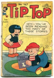 Tip Top Comics #167 1951- Captain & the Kids-  Nancy Golden Age G