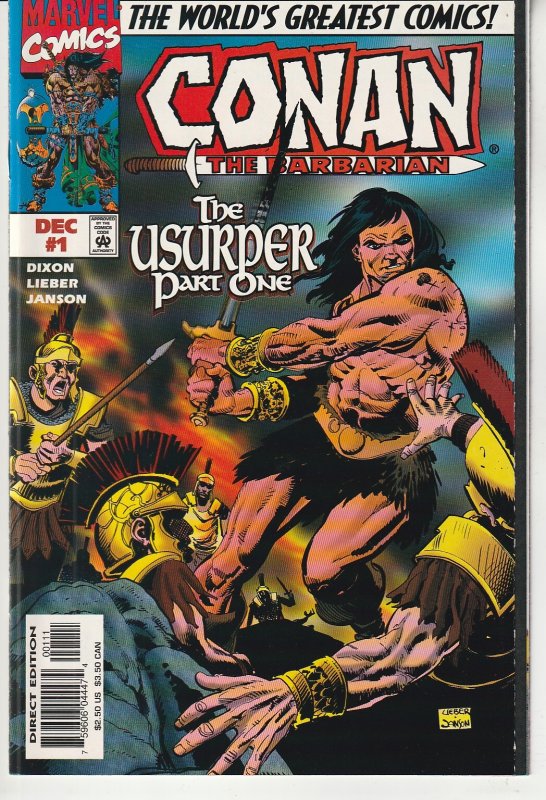 Conan the Barbarian: The Usurper #1 (1997)