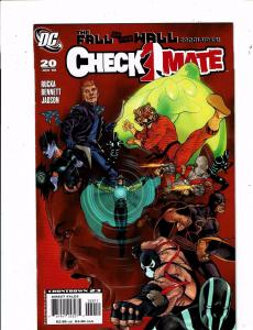 Lot Of 7 Checkmate DC Comic Books # 18 19 20 21 22 23 24 Batman Superman J212
