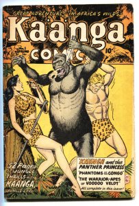 Kaanga #1 1949-Fiction House-1st issue-52 pages of Good Girl Art