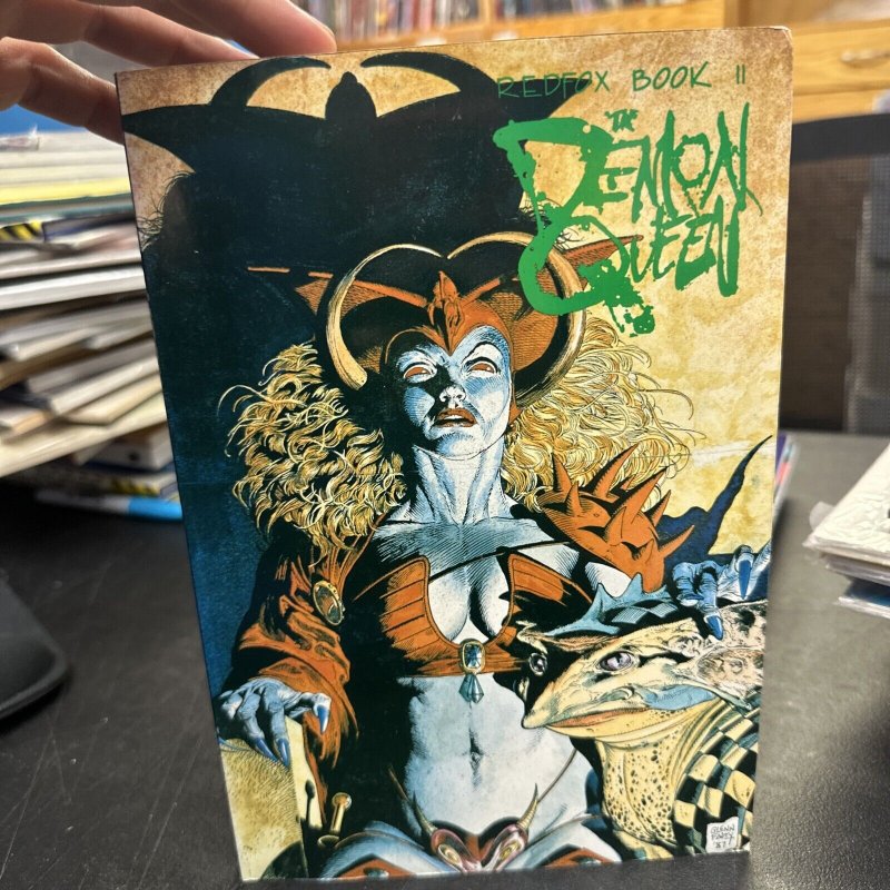 REDFOX BOOK II DEMON QUEEN TPB VALKYRIE COMIC 1ST PRINT FABRY HARRIER 1988 NM