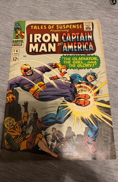 Tales of Suspense #76  (1966)Batroc vs capt