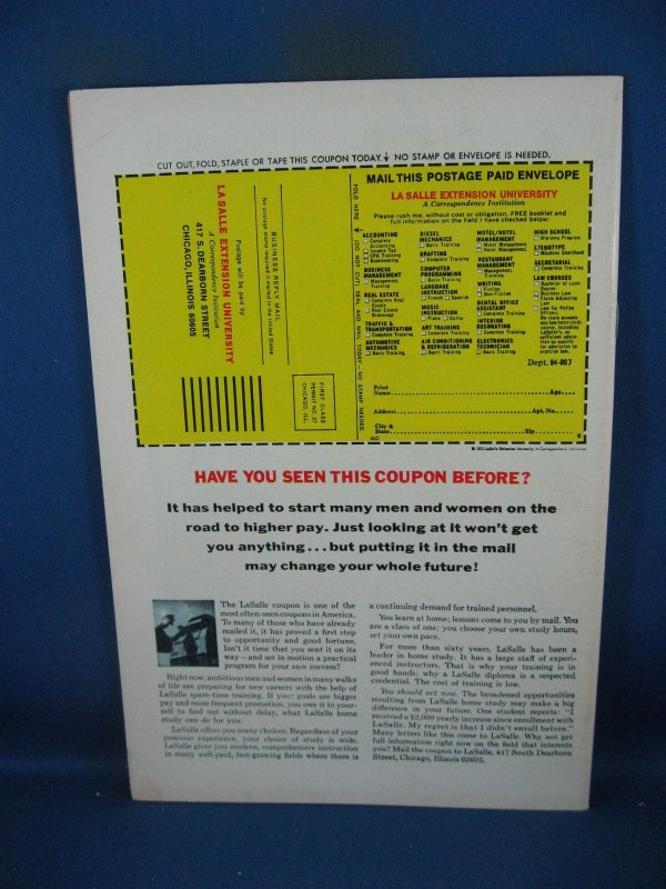 AMAZING SPIDERMAN 127 V+ VULTURE MARVEL 1973