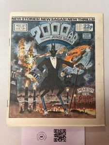 2000 AD Prog #387 UK Comic book Magazine Size Nemesis Judge Dredd  2 CT13