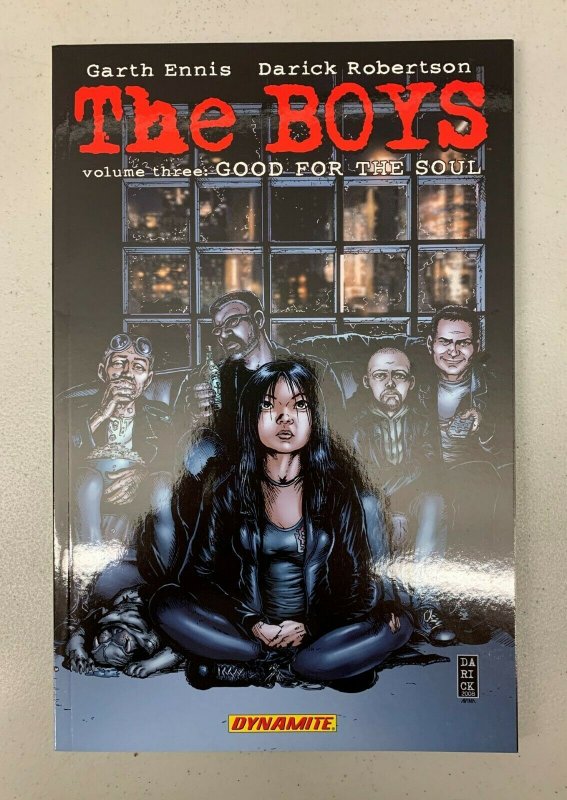 The Boys Vol. 3 Good For The Soul Paperback 2018 Signed Darick Robertson 