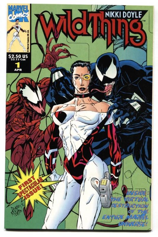 Wildthing #1 comic book 1993- Venom & Carnage cover  Marvel NM-