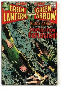 GREEN LANTERN #81-BLACK CANARY-GREEN ARROW- DC comic book