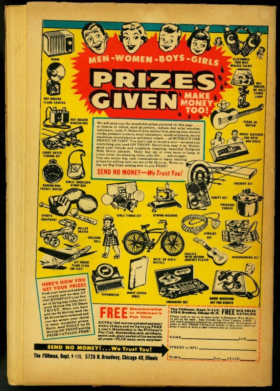 Avenger #3  1955 - ME  -VG- - Comic Book