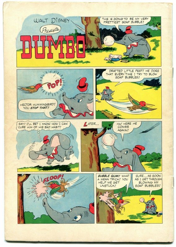 Dumbo in Sky Voyage- Dell Four Color Comics #234 1949- Disney VG+