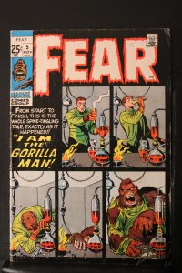 Adventure into Fear #5 (1971)Mid-High-Grade FN/VF Giant-Size The Gorilla Man!