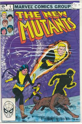 The New Mutants #1 Marvel Comics 1983 VF/NM B285