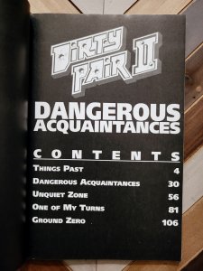 Dirty Pair II Dangerous Acquaintances TPB VF+ 8.5 (Eclipse 1991) LOVELY ANGELS