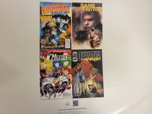 4 Comics #6 Mr Majestic + #5 Sam and Twitch + #14 19 Quantum and Woody 81 TJ31