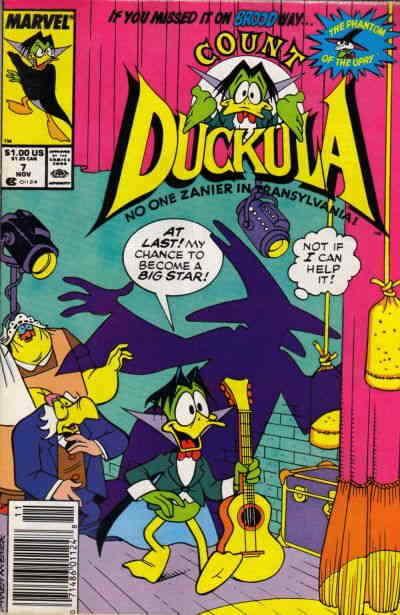 Count Duckula #7 (Newsstand) VF/NM; Marvel | save on shipping - details inside