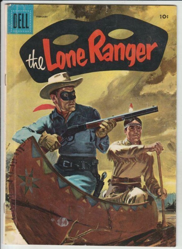 Lone Ranger, The #92 (Feb-56) FN+ Mid-High-Grade The Lone Ranger, Tonto, Silver