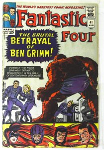 Fantastic Four (1961 series)  #41, VG- (Actual scan)