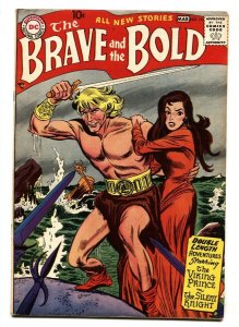 Brave and The Bold #16 1958-DC-Joe Kubert-Viking Prince-VF-