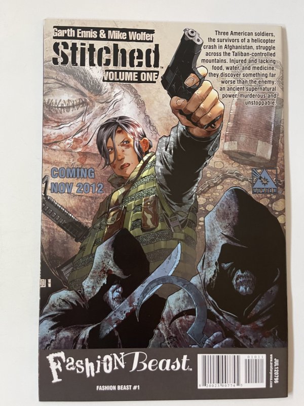 Fashion Beast #1  - NM+  (2012)