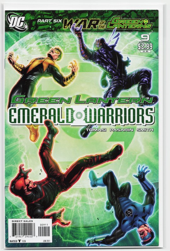 Green Lantern: Emerald Warriors #9 (2011) Green Lantern