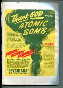 NORTHWEST ROMANCES-SUMMER 1947- PULP FICTION-ATOMIC BOMB-fr